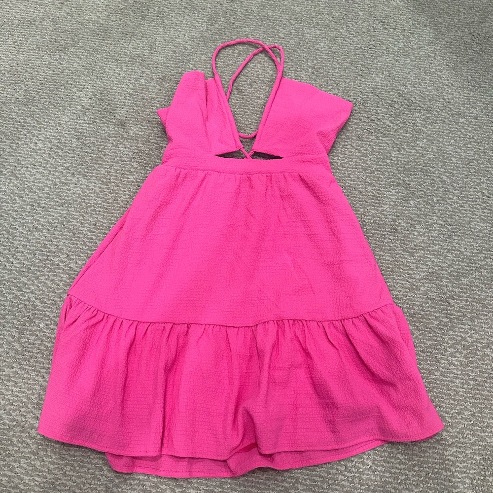 Lulu's Pink Mini Dress